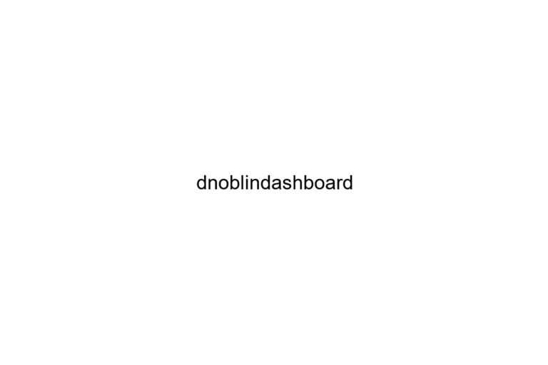 dnoblindashboard