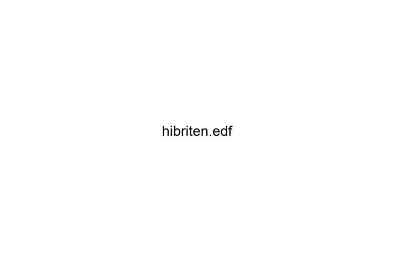 hibriten edf