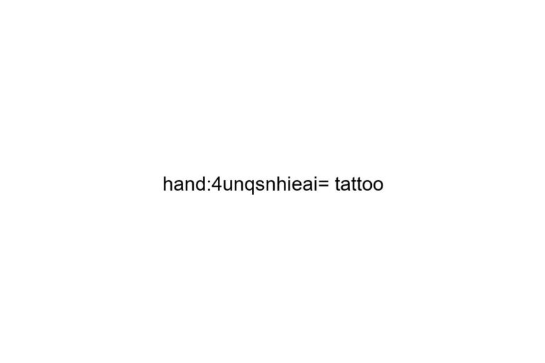 hand 4unqsnhieai tattoo