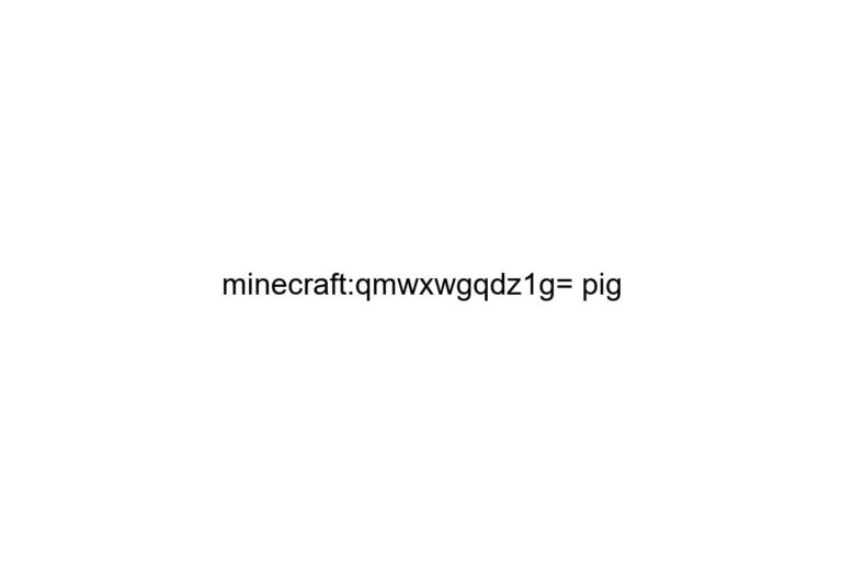 minecraft qmwxwgqdz1g pig