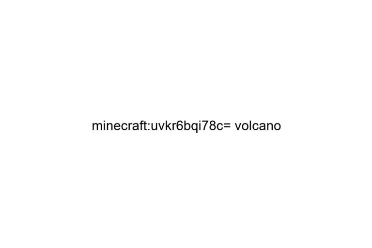 minecraft uvkr6bqi78c volcano