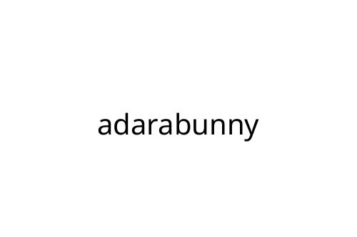adarabunny