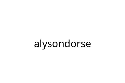 alysondorse