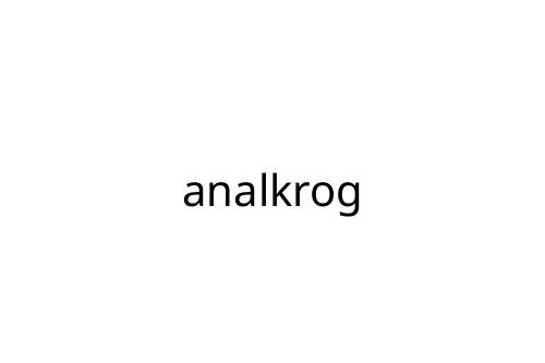 analkrog