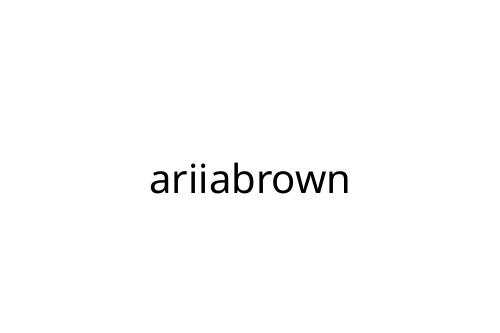 ariiabrown