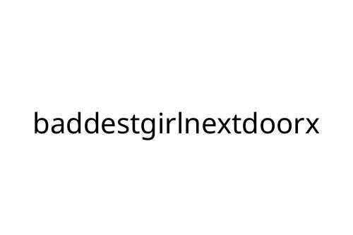 baddestgirlnextdoorx