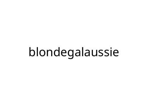 blondegalaussie