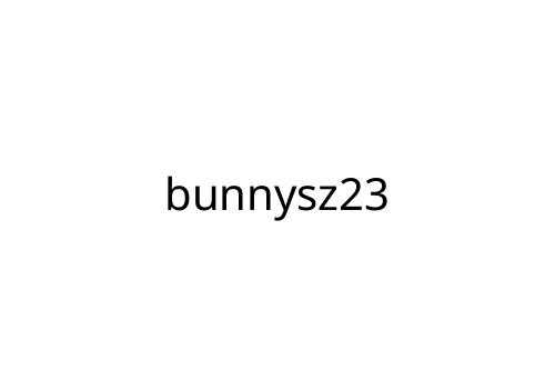 bunnysz23