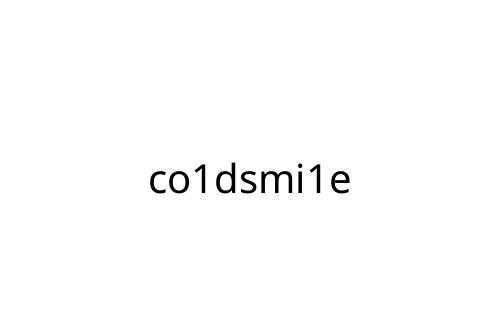 co1dsmi1e