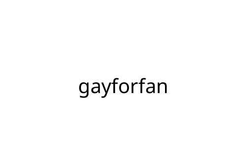 gayforfan