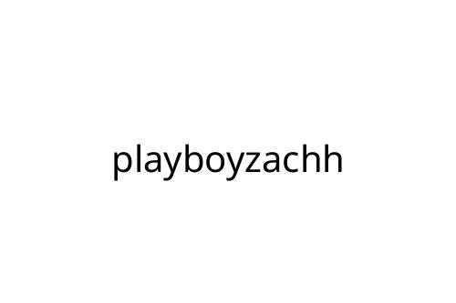 playboyzachh