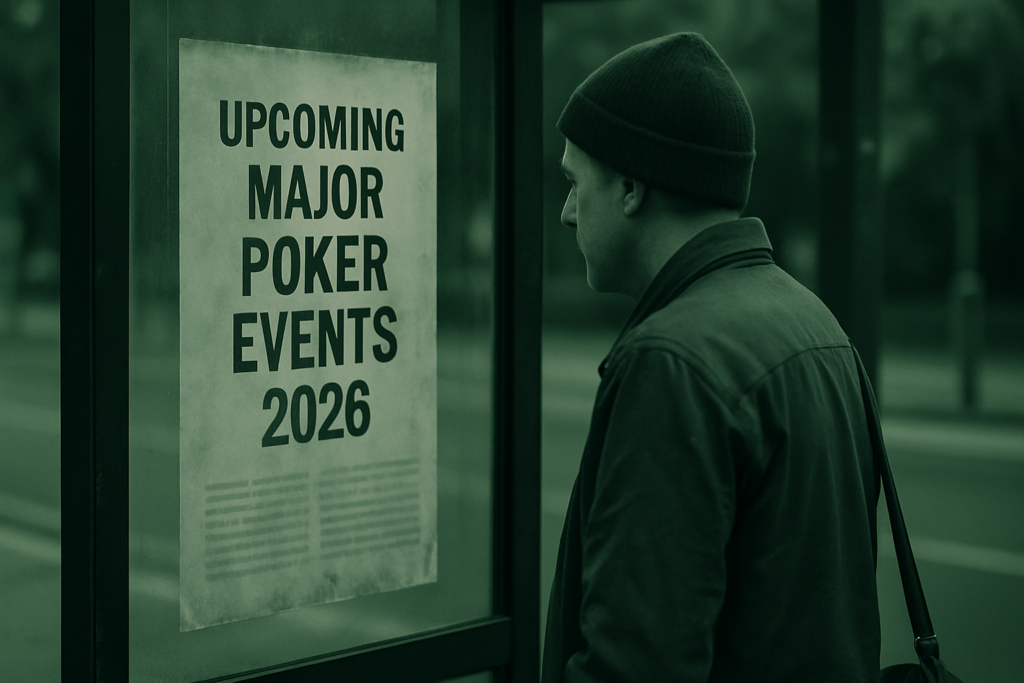 top poker tournaments 2026
