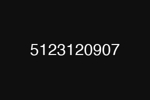5123120907