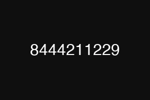 8444211229