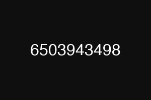 6503943498