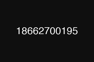 18662700195
